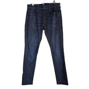 Bonobos Men's Athletic Fit Dark Wash Blue Jeans 33/34